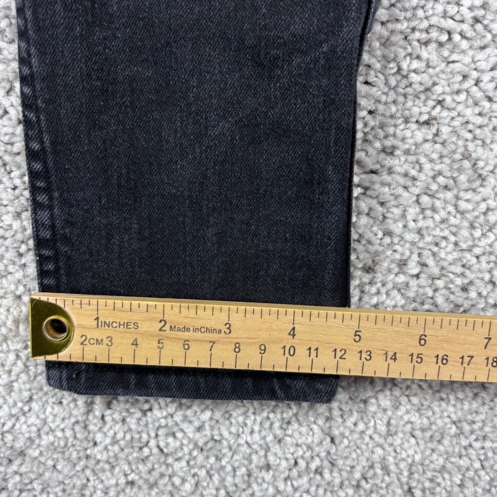 Abercrombie & Fitch Womens 6S Faded Black Skinny Jeans W28 L29 Mid Rise Stretch - Picture 12 of 13